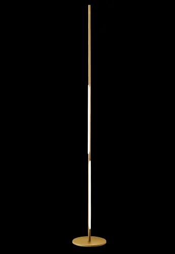 Торшер LED LARGO PT25W GOLD Crystal Lux  золотой 3 лампы, основание золотое в стиле хай-тек
 фото 4
